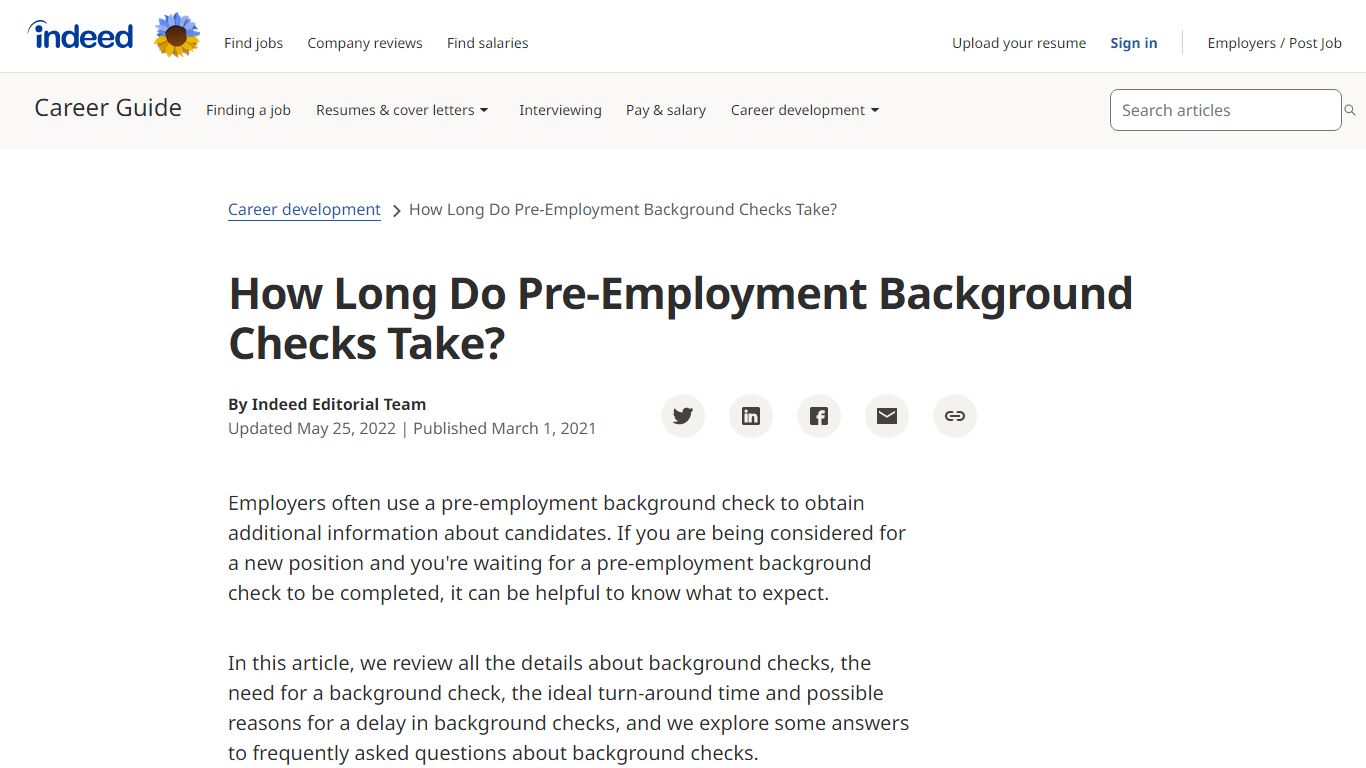 How Long Do Pre-Employment Background Checks Take?